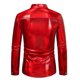 thumbnail image 2 of Mens Disco Dress Shiny Shirt Long Sleeve Casual Button Down Shirt Nightclub, 2 of 8