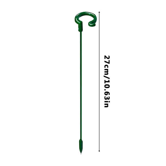 XYRSRUW Fiberglass Plant Support Stakes for Gardens, Sturdy Support Rods for Flower Growth, Adjustable Support Sticks for Indoor Plants, Durable Plant Support Rings for Fragile Stems