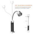 thumbnail image 3 of Leadingstar 2Pcs 9LED Lumières de Gril Magnétique 75 Lm Lumière de Secours Extérieure Pliable Portable pour le Camping Barbecue, 3 of 8