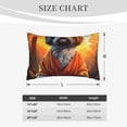 thumbnail image 4 of Lsque Cartoon Puppy Sunset Pattern Pillow Case – Soft & Cozy Throw Pillow Cover, Hypoallergenic Cushion Case for Sleeping Women with Envelope Closure-14"x20", 4 of 6