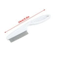 thumbnail image 1 of Landzoo One Pet Grooming Brush - Double Sided Shedding And Dematting Undercoat Rake Comb For Dogs And Cats,Extra Wide Cute Healthy Practical Pet Accessories, 1 of 2