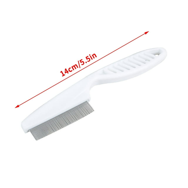 Landzoo One Pet Grooming Brush - Double Sided Shedding And Dematting Undercoat Rake Comb For Dogs And Cats,Extra Wide Cute Healthy Practical Pet Accessories