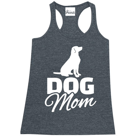 Women's Racerback Tank Top - Dog Mom