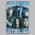 thumbnail image 2 of Mens Star Wars Anakin Skywalker Collage Lightweight Hoodie, 2 of 4