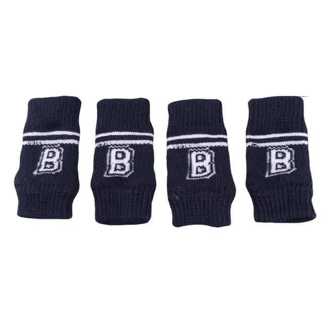 M Buder 4pcs Protector De Codo Para Perro Resistencia A La Suciedad Patrón De Letras Talla S (12 cm / 4.72 inches)
