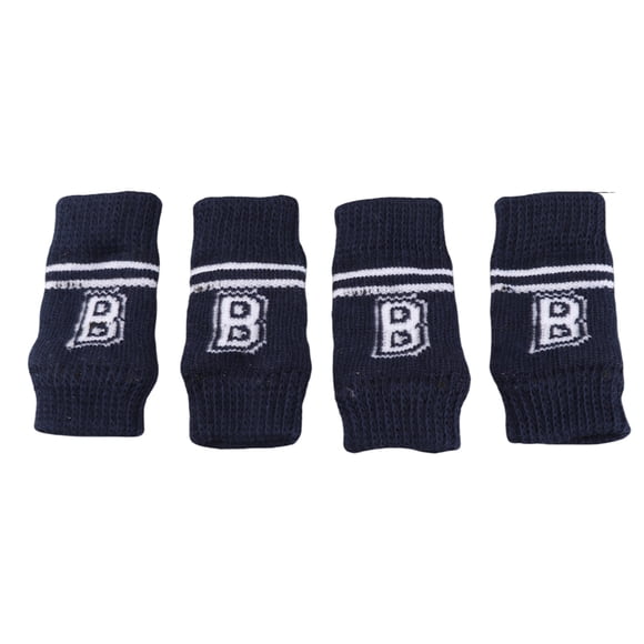 M Buder 4pcs Protector De Codo Para Perro Resistencia A La Suciedad Patrón De Letras Talla S (12 cm / 4.72 inches)