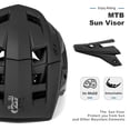 thumbnail image 4 of Casco de bicicleta BATFOX LA303 Mountain negro talla M 54-57 cm, 4 of 7