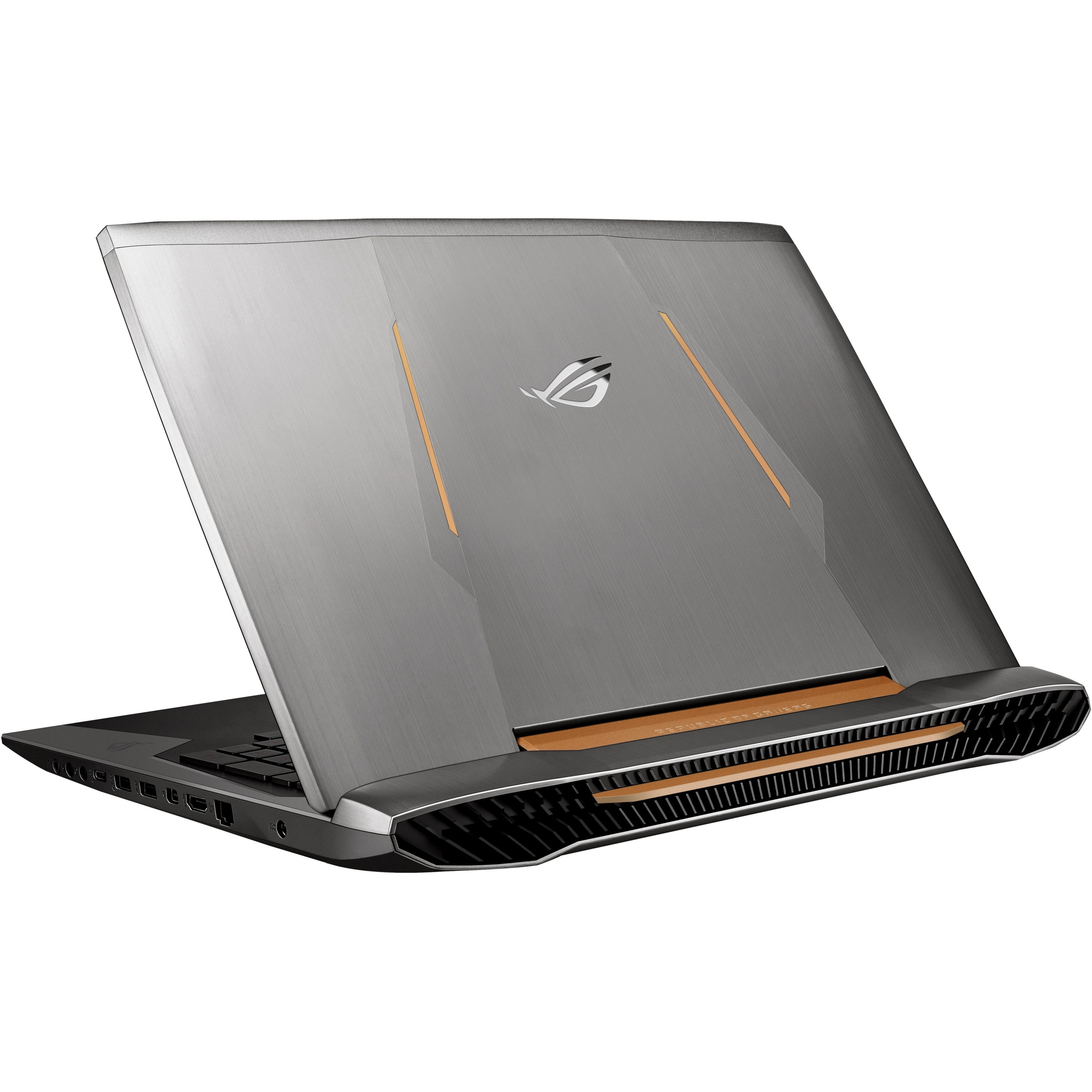 ASUS ROG G752VT-DH72 17 Inch Gaming Laptop, Nvidia GeForce GTX 970M 3 GB VRAM, 16 GB DDR4, 1 TB, 128 GB NVMe SSD - image 5 of 6
