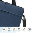 thumbnail image 3 of Firefly Hope Laptop Bag,Slim Computer Bag for Men Women,Water-Repellent Messenger Shoulder Bag,Office Bag Work Bag,Laptop Briefcase for Business Office Travel,Blue, 3 of 4
