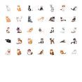 thumbnail image 3 of 35pcs-50pcs Cuddly Stickers Cats Adorable Stickers PVC Stickers for Laptops Notebooks Suitcases, 3 of 9