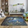 thumbnail image 3 of WOBOGO Owl in The Moonlight Baby Playmats Extra Large Waterproof Rollable Activity Pads for Toddlers 50×50inch, 3 of 7
