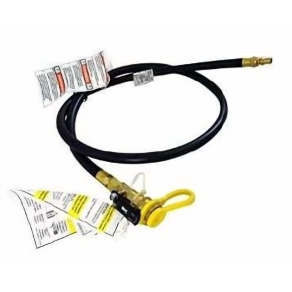 Fleming Sales LPHOSE-48 Tuyau de Propane LP à Basse Pression avec Raccord Rapide; Longueur de 48 Pouces
