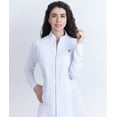 thumbnail image 1 of Bata de Laboratorio Médica Bleufox Altair Blanca Antifluido Repelente Mujer, 1 of 6
