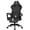 Black&White-Linen, variant on Wasait Velvet Fabric Gaming Chair With Footrest, Ergonomic Comfortable Gamer Chair For Adult, Office Computer Desk Game Chairs With Massage Lumbar Cushion and Headrest, Black&Red