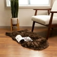 thumbnail image 6 of Super Area Rug Glam Solid Print Shag Area Rug, 2' x 4', 6 of 7