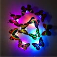 thumbnail image 1 of Agiferg Colorful Changing Butterfly LED Night Light Lamp Home Room Party Desk Wall Decor, 1 of 5