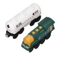 thumbnail image 2 of Powerful Engine  Set, Vintage Locomotive  Set Small  for Child for Preschool Yellowish Green, 2 of 7
