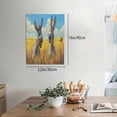 thumbnail image 2 of Xecao Funny Countryside Donkey for Ready-to-Hang Canvas Art 12x16 Inches - Waterproof HD Print Solid Wood Frame for Gifting,Vertical, 2 of 8