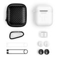 thumbnail image 1 of Creative Compatible with AirPods Case [Front LED Visible] Soft Silicone Protective Cases Cover Skin Designed for Apple AirPod 2 & 1, Women Men, with Keychain, 1 of 6