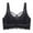 Black, variant on Yoga Bra Women Ladies Comfortable Breathable No Underwire Lace Push up Bra Woman Underwear V-Neck Back-Smoothing Bra Feature Hook and Eye Closure Molded Bra Style Y-588 , Black 36