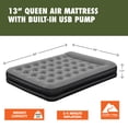 thumbnail image 4 of Ozark Trail 13" Queen Indoor & Outdoor Air Mattress with Built-In USB Pump, 4 of 11