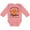 Mauve, variant on Inktastic Leukemia Awareness Staying Strong Together and Orange Ribbon Boys or Girls Long Sleeve Baby Bodysuit
