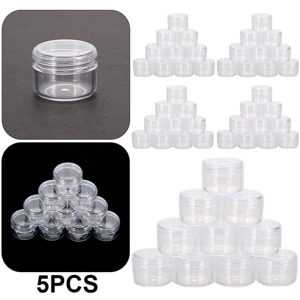10 Uds Mini Tarro Cosmético Bote Sombra Ojos Maquillaje Recipiente para Facial