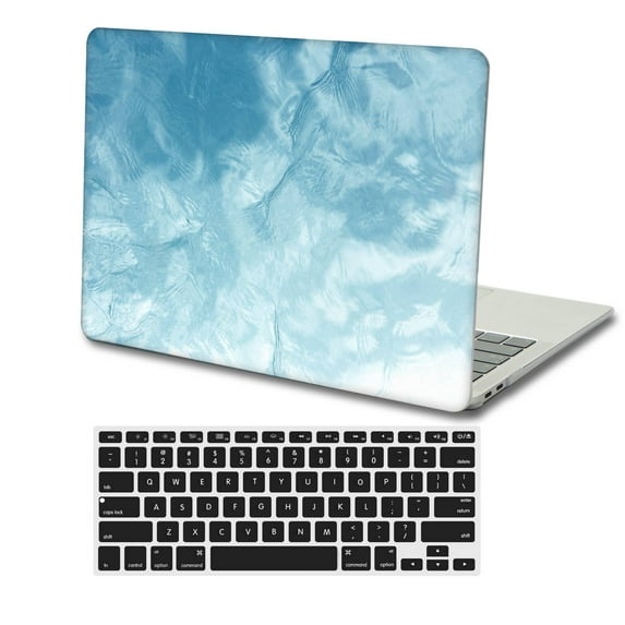 KSK KAISHEK Hard Case Cover Only Compatible MacBook Pro 16 inchs( Touch ID, 2019 2020) + Black Keyboard Cover Model A2141, Type C Flower 1202