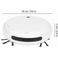 thumbnail image 4 of Robot Vacuum Cleaner, Intelligent Ultraviolet Light Sweeping Robot Vacuum Cleaner, Strong Suction, Quiet, Self-charging Robotic Vacuum Cleaner(white), 4 of 5