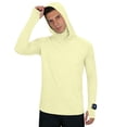 thumbnail image 6 of Men's UPF 50+ Sun Protection Hooded Shirt with Mask Sun Protection Long Sleeve Shirts Rash Guard, 6 of 8