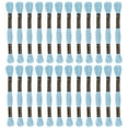 thumbnail image 1 of Unique Bargains Sky Blue Embroidery Floss, 24 Skeins, 8m Each, Long Fiber Cotton, 1 of 6