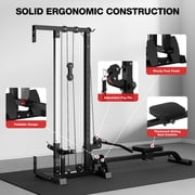 ALLVIATE Cable Crossover Machine,Lat Pull Down Machine Training for Home Gym Fitness,Wall Mounted Pulley Tower functional trainer with Adjustable 16 Positions Dual Pulley System
