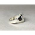 thumbnail image 4 of Heaven Crafts Silver Signet Ring Sterling Silver 925 Handmade Everyday Jewelry, 4 of 6