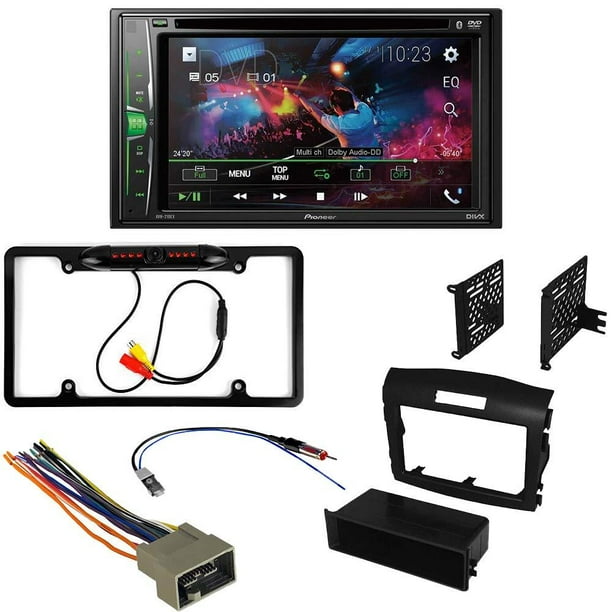 Kit5001 Bundle For 12 16 Honda Cr V W Pioneer Double Din Car Stereo With Bluetooth Backup Camera Installation Kit In Dash Dvd Cd Am Fm 6 2 Wvga Touchscreen Digital Media Receiver Walmart Com Walmart Com