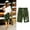 Army Green, variant on St. Patrick's Day AXXD Clearance Shorts for Women,Summer Printed Oversize Cotton Linen Tons Of Style & Prints Army Green 8