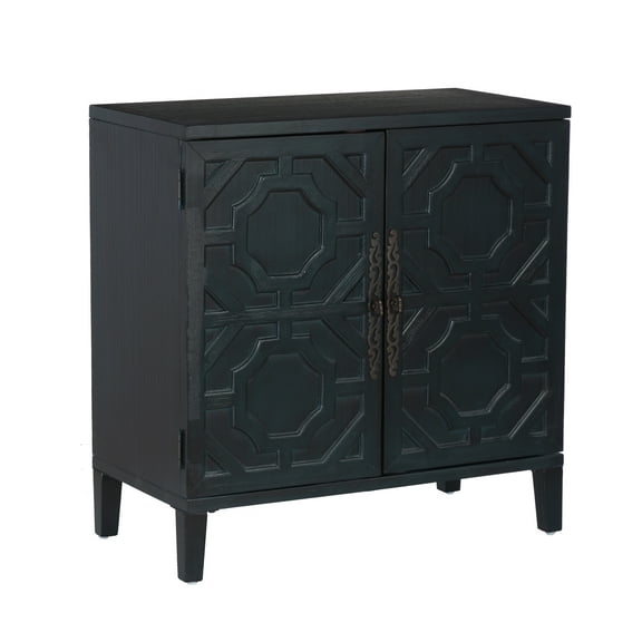 Powell Salter 2-Door Accent Cabinet, Midnight Blue