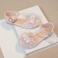thumbnail image 4 of Ediodpoh Girls' Soft Sole Sandals for Spring/Summer Kids Sandals Red 9.5, 4 of 9