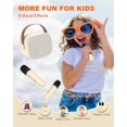 thumbnail image 4 of Portable Karaoke Machine for Kids with Voice Changer & Bluetooth, Mini Karaoke Machine with 2 Wireless Microphones, TF/SD Card Slot – Fun Gift for Holidays & Birthdays, Ages 4 5 6 7 8 9 10, 4 of 8