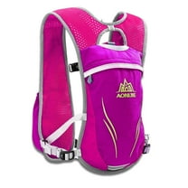 AONIJIE 5.5L Running Hydration Vest Backpack Lightweight & Breathable for Hiking Cycling, Red