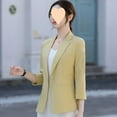 thumbnail image 1 of Small Suit Jacket Seven-point 2024 Slim-fit Slimming Korean Spring Fashion Elegant New Small Suit, 1 of 6