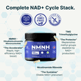 thumbnail image 4 of NMNH (NMN Supplement Alternative) Nicotinamide Riboside & TMG - NAD Supplement for Anti-Aging - 60 Capsules, 4 of 8