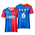 thumbnail image 3 of Ted Lasso AFC Richmond Season 3 KENT TARTT Jersey V-Neck Loose Short Sleeve Cosplay T-shirts, 3 of 5