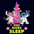 thumbnail image 2 of Men's Lilo & Stitch One More Sleep Graphic Tee Navy Blue X Large, 2 of 5