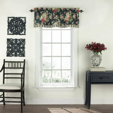 Waverly Tapestry - Waverly Sanctuary Rose Floral Valance