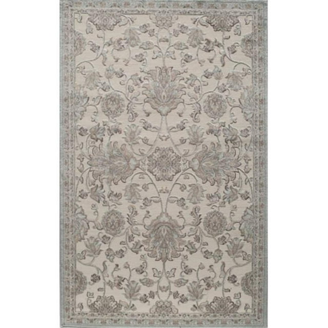 Rugs America 26023 Riviera Light Blue Runner Oriental Rug, 2 ft. 2 in. x 8 ft.