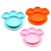 SANUME Placemat And Plate All-In-One Baby Feeding Supplies Bear Paw Children'S Plate
