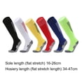 thumbnail image 3 of Calcetines De Fútbol Calcetines deportivos de fútbol para niños, calcetines de rodilla antideslizantes gruesos con absorción de impactos, Unisex, 3 of 4