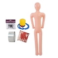 thumbnail image 4 of Maniquí inflable de cadáver tumbado para Halloween, accesorio aterrador y espeluznante Estilo A, 4 of 9