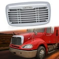 thumbnail image 4 of PIT66 Front Grille Grill Chrome W/ Bug Screen Fit for Freightliner Columbia 2000-2008 A1715107000 A1715251003, 4 of 12