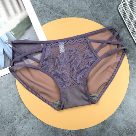 

Besssbest Yoga Pants Thongs Lace Lingerie Women Flowers Panties Low Waist Underwear
